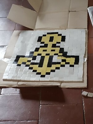 SPACE INVADER TILES mosaique_street Art_Arcade_Atari EUR 24,99