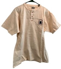 Vtg Stardust Resort  Casino Made in USA L Single Stitch Quarter Button NWOT