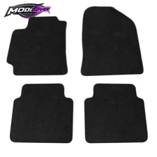 For 17-20 Hyundai Elantra Floor Mats Carpets Front & Rear 4PC Black Nylon