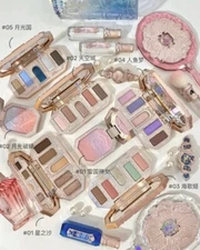 Flower Knows Moonlight Mermaid Five-Color Jewelry Eyeshadow Palette NEW IN BOX