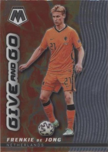 2022 Panini Prizm World Cup Qatar Frenkie de Jong Red /399 #155