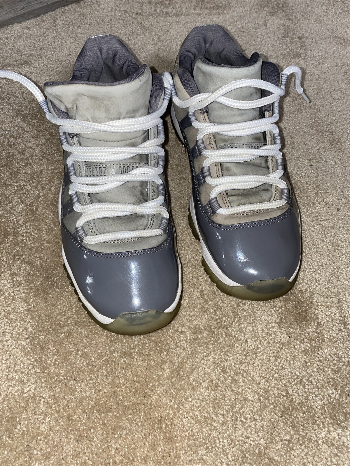AIR JORDAN 11 LOW COOL GREY USED | eBay
