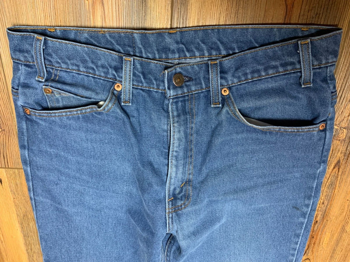 Vintage Levi's Men's 20516 0914 Orange Tab USA MADE Jeans Size