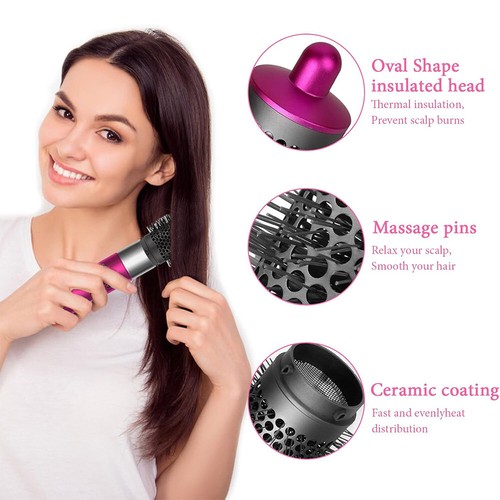 Runde Volumenbürste für Dyson Airwrap HS01 HS05 Aufsatz Zylinderkamm- - Bild 7 von 7