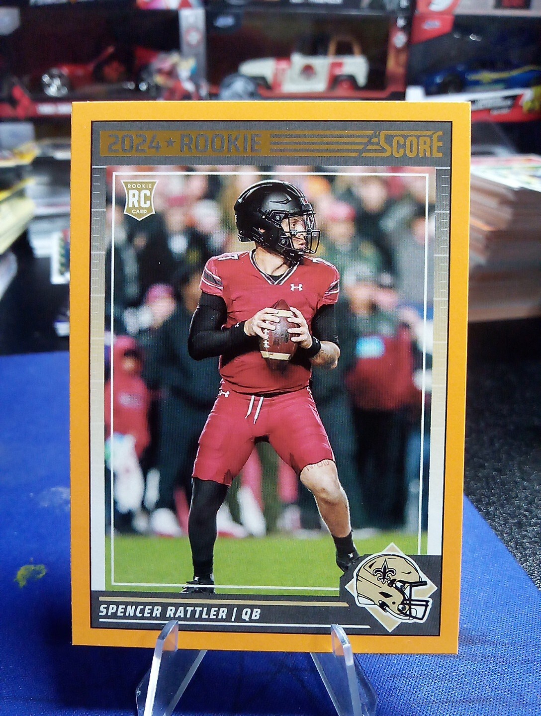 2024 Panini Score - Rookies - Orange #345 Spencer Rattler (RC)