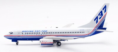 Inflight 1:200 ハウスカラー B737-700 N737X INFLIGHT 1:200 Boeing 737-900 'House Color' Diecast Aircraft