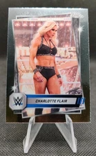 2025 Topps Chrome WWE #123 Charlotte Flair Wrestling Card