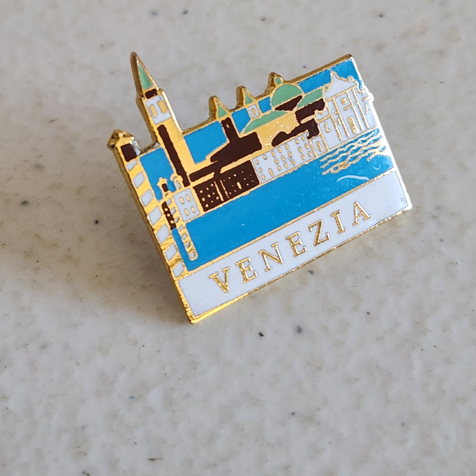 Vintage Pin Venezia VENICE Italy Souvenir Travel Tourist Collectible