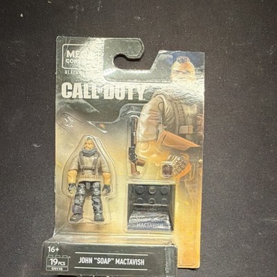 Mega Construx Call of Duty John ''Soap'' MacTavish Black Series Action Figure