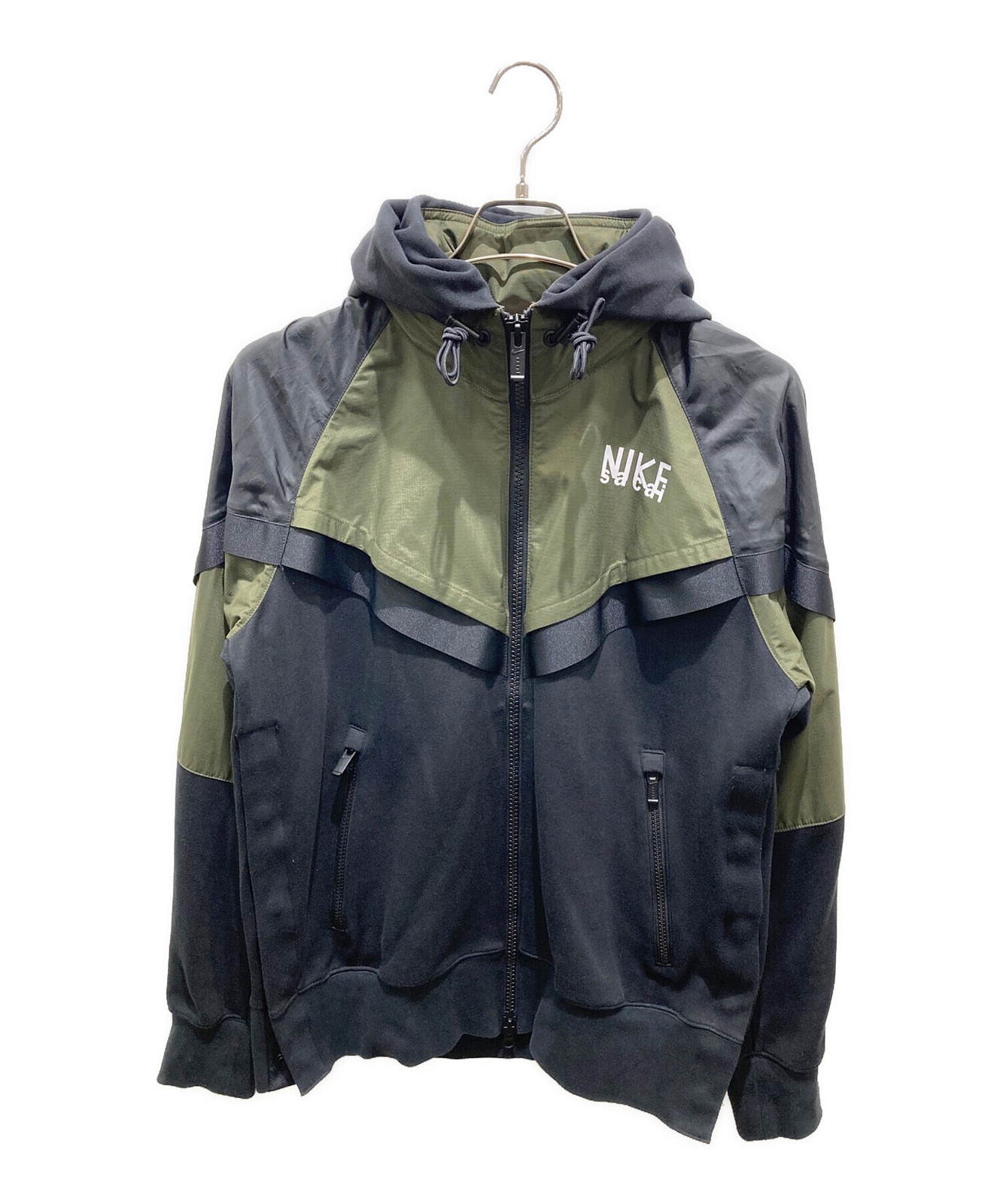 SACAI X NIKE NIKE sacai Parker full zip DQ9030 325 kaki taglia: M