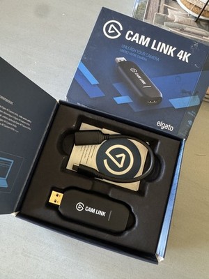 Elgato Cam Link 4K Camera Capture - With USBC Cord