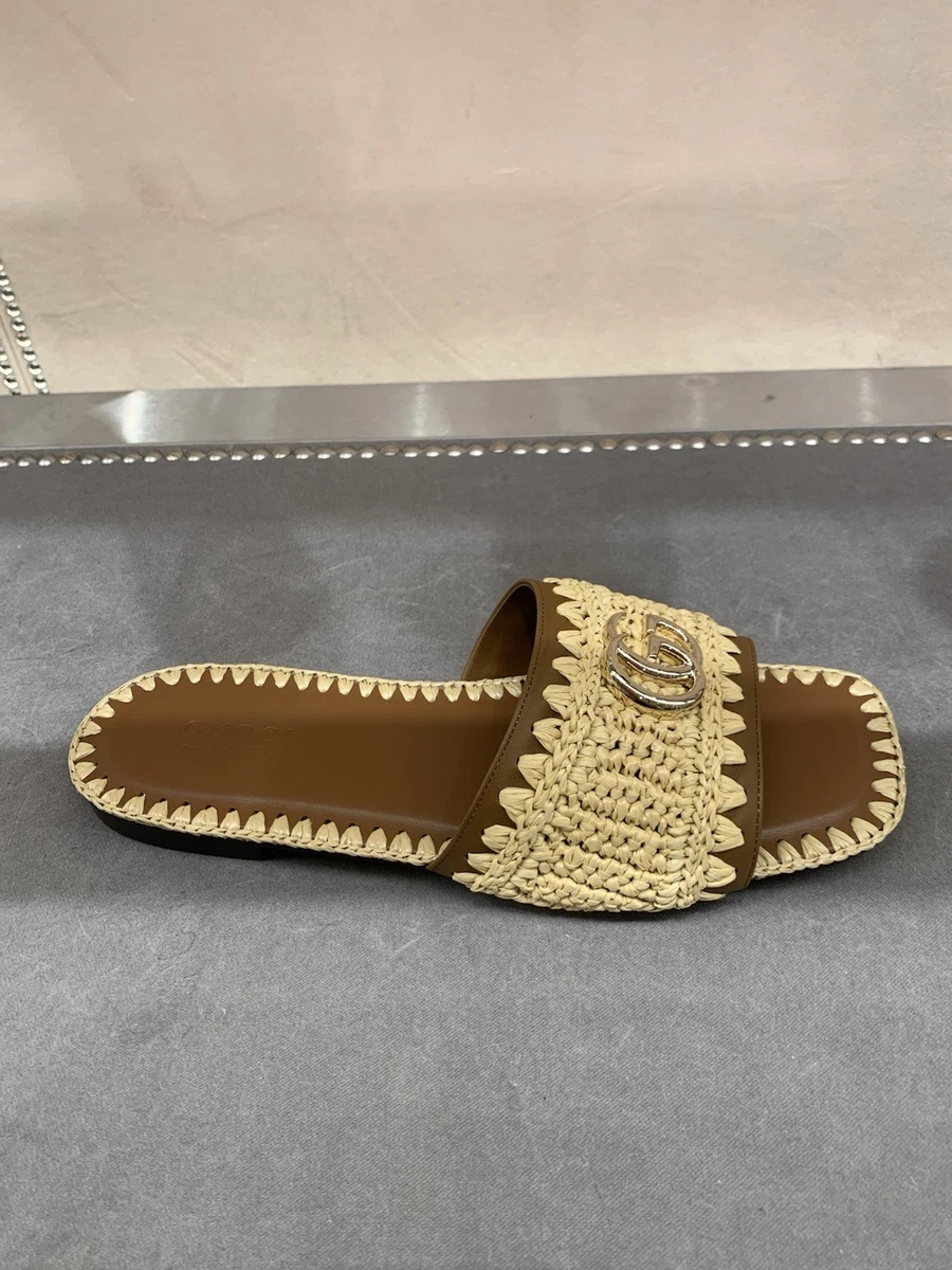 Gucci Gold Sandals for Women for sale - eBay