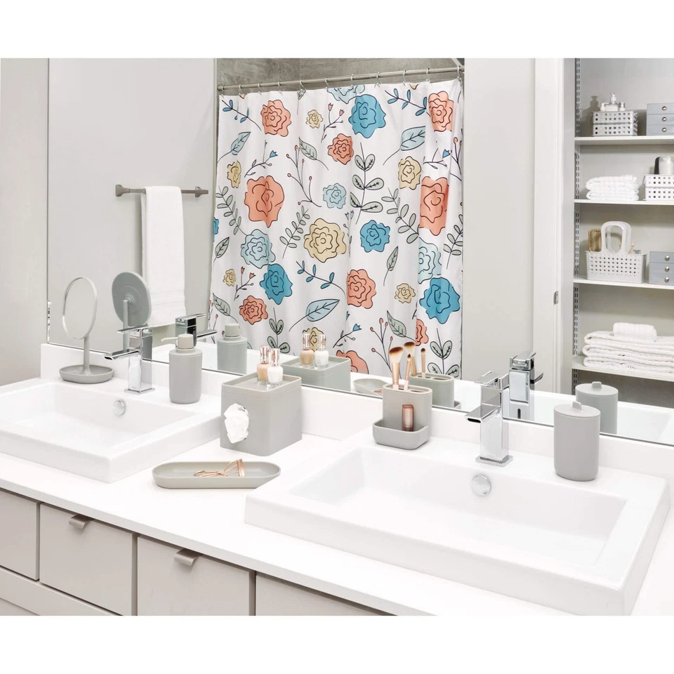 Bolso de ducha de baño de plástico iDesign Orbz, pequeño carrito de dormitorio universitario para champú, Foto 3 de 4