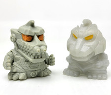 MechaGodzilla 1974 1993 SD Finger Puppets Godzilla Bandai Soft Vinyl Collection