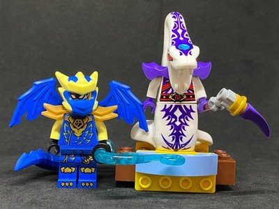 Lego Jay Dragon Ninja  Ninjago Limited Edition + Pythor  Serpentine  MOC