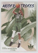 2021-22 Panini Court Kings Modern Strokes Amethyst 7/99 Khris Middleton #13 d4v