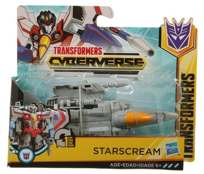 Transformers  Cyberverse 1-step Starscream MOSC Rare