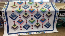Big Sale…marked down…Beautiful Multi Colored Queen Size Quilt