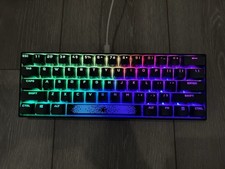 Corsair K65 RGB Mini 60 Mechanical Keyboard - Restored,Lubed Switches,Foam Mod