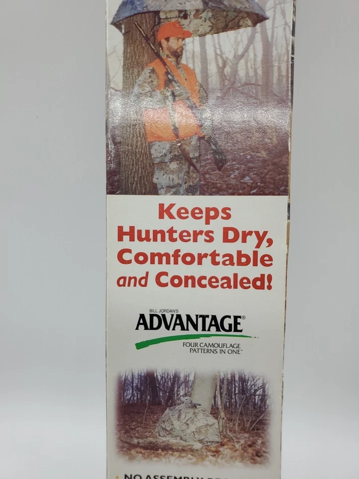 BuckWing Porta Roof Tree Umbrella Turkey Hunter Blind Woodland Camo - Image 3 of 4