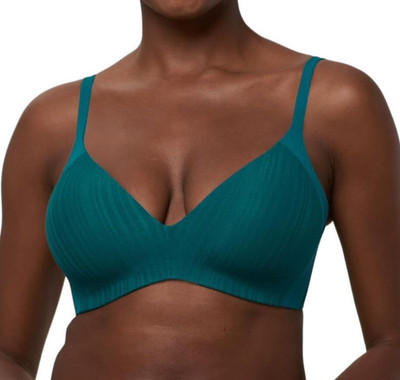 Triumph Body Make-Up Patchwork P EX Schalen-BH Ohne Bügel Neu