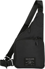 True Religion Crossbody Bag Men - anti Theft Shoulder Sling Bag, Zipper Phone Po