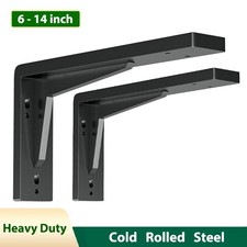 L Shape Wall Bracket Steel Reinforced Brackets Heavy Duty 90 Degree Support