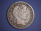 1912-S BARBER QUARTER__RARE SILVER COIN__F/VF LOW MINTAGE MORGAN STYLE