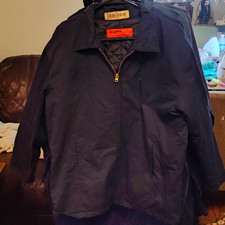 Cintas Men's Navy Work Jacket M Quilted Lining MPN 970-20
