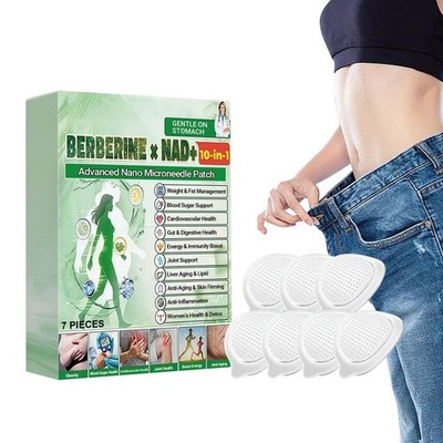 Slimming Patches For Weight Loss 10|in|1 Nano Microneedle Plaster Patch 7Pcsset