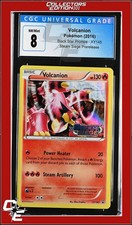 XY Black Star Promo Volcanion XY145 Steam Siege Prerelease CGC 8 on eBay