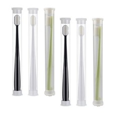 6 Pcs Nano Toothbrushes Extra Fine Bristles for Sensitive Gum Cleaning