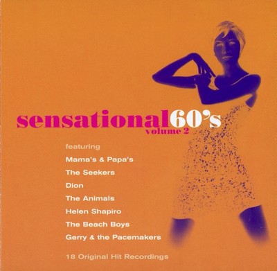 SENSATIONAL 60's V2'' by Original Artists (CD, Disky) 18 original hit recordings!