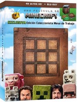 Una PelíCula De Minecraft (EdicióN Especial MetáLica Cubo) [4K Uhd, Bu-Ray] (202