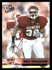 Roy Williams 2002 Press Pass Rookie Card #44 Oklahoma Sooners. rookie card picture