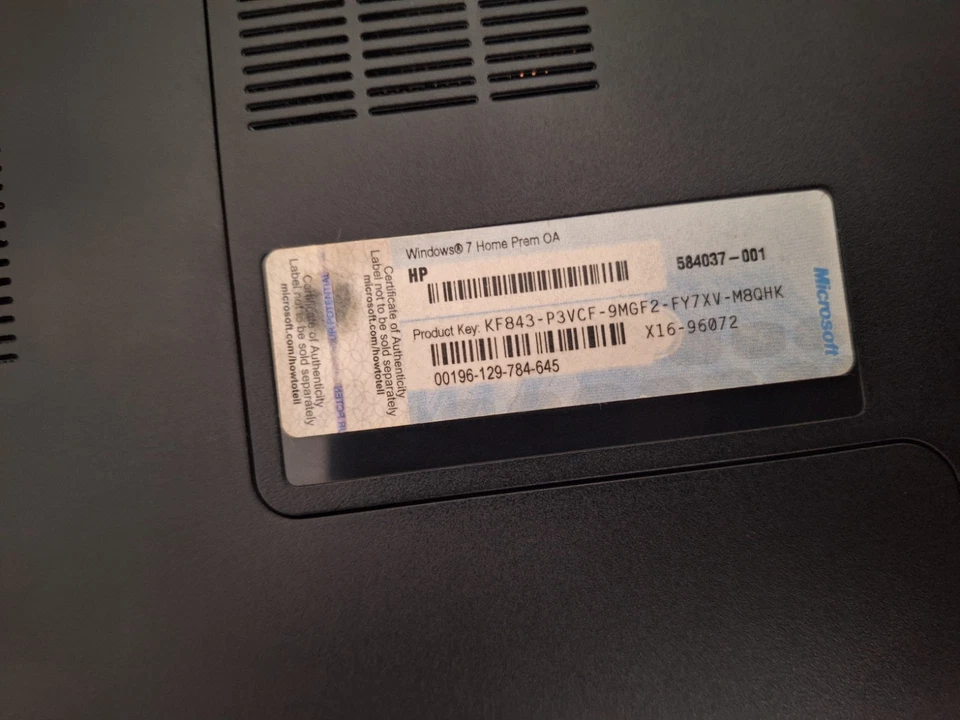 HP DV7 17.3" Notebook 6GB RAM 640GB HD - Windows 7 - Image 4 of 4