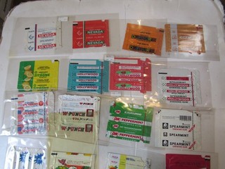 60 Chewing Gum Wrappers