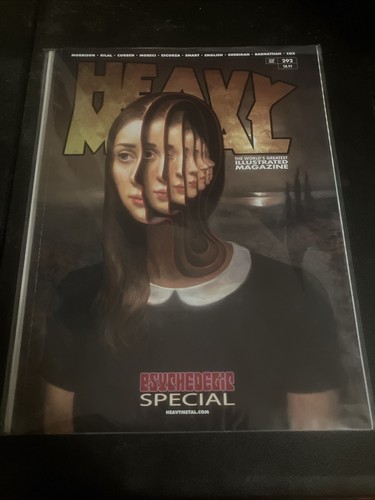 Heavy Metal magazine #292 VF/NM Miles Johnston cover (2018) Psychedelic Special