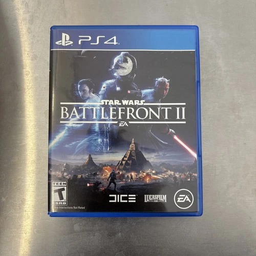 Star Wars Battlefront II Sony PlayStation 4 Video Game 2017 Disc and Case