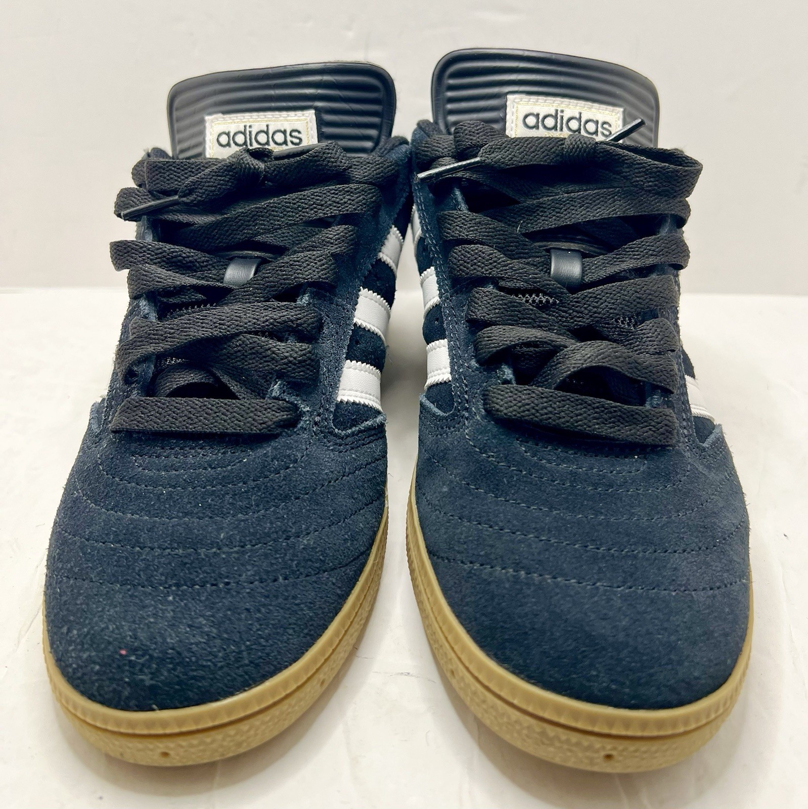 RARE🔥 Adidas Busenitz PRO Black/White/Gold Gum Skate Shoes Men’s Size 8 image 5
