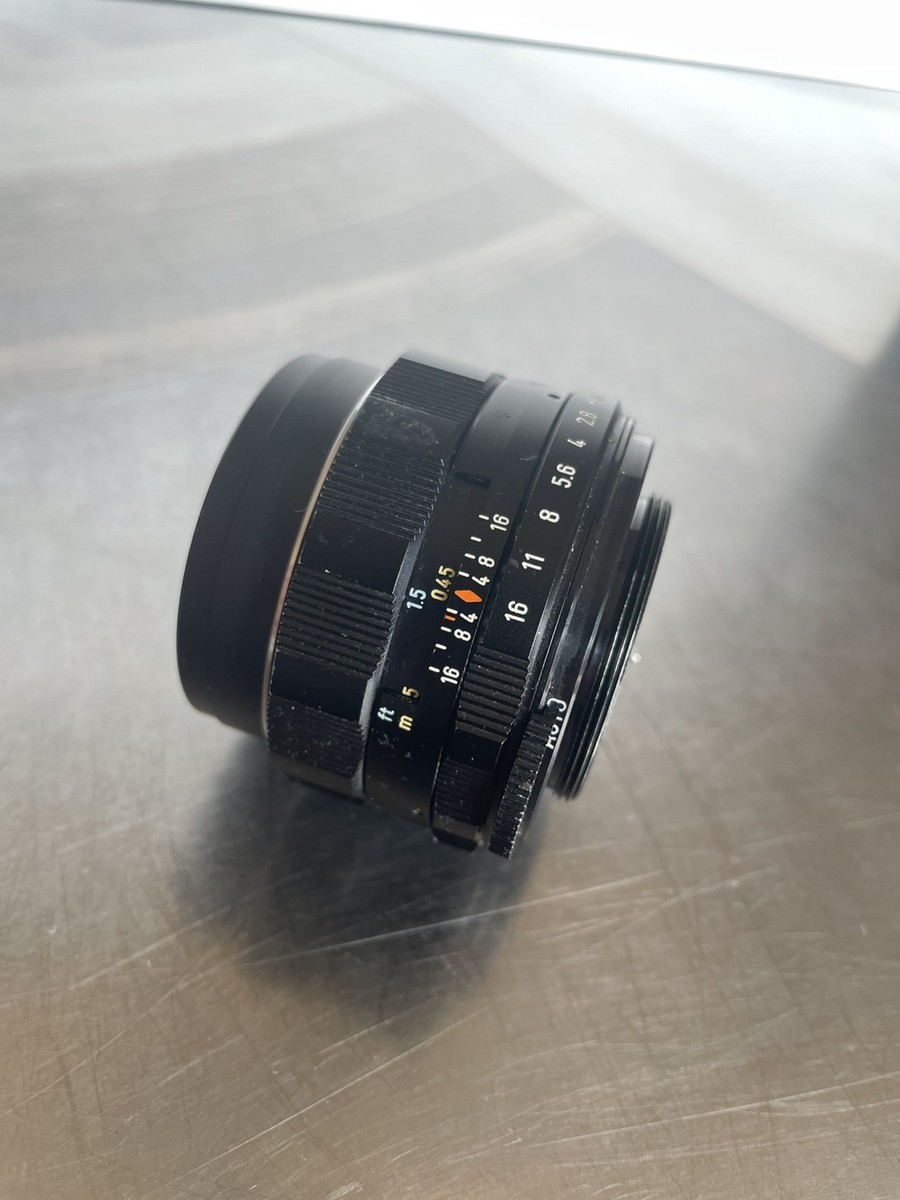 50mm Pentax Takumar Super Lens Super-Takumar SP Asahi 1.4