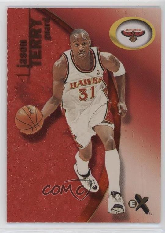 2000-01 EX Essential Credentials Now 76/201 Jason Terry #3 e1e