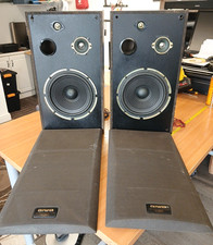 Vintage Aiwa SX-Z800 3 Way Bass Reflex  Hi-Fi Speakers - 60w Per Channel
