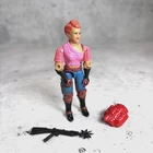 Vintage GI Joe Zarana Figure Complete w File Card 1986 ARAH