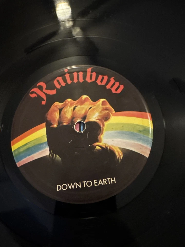Rainbow Down to Earth Vinyl LP Record 1979 Original UK Album POLD 5023 - Image 3 of 4