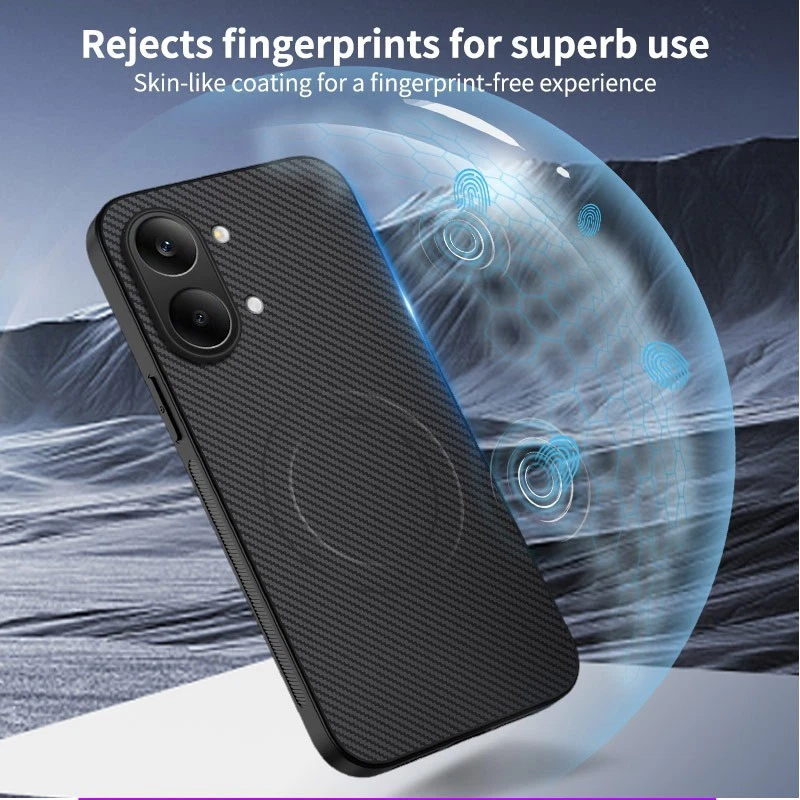 For Xiaomi Poco F7 X7 X8 Pro Max Redmi Turbo5 K90 Carbon Fiber Skin MagneticCase - Picture 10 of 23