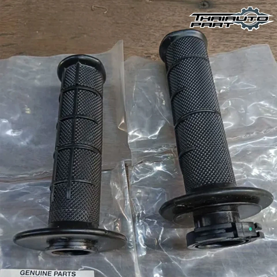 Empuñadura de manillar de goma negra para Kawasaki KLX250 09-14 KLX300 KLX300SM 21-24 LR Foto 2 de 4