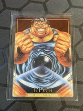 2024 SkyBox Marvel Masterpieces 92 Platinum Blob #1 Clear Cut