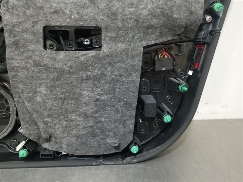 17 2017 MASERATI LEVANTE OEM DRIVER LEFT FRONT DOOR TRIM PANEL RED CARBON FIBER