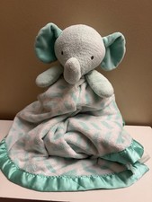 Cloud Island Mint Green Elephant Plush Large Security Baby Blanket Lovey Target